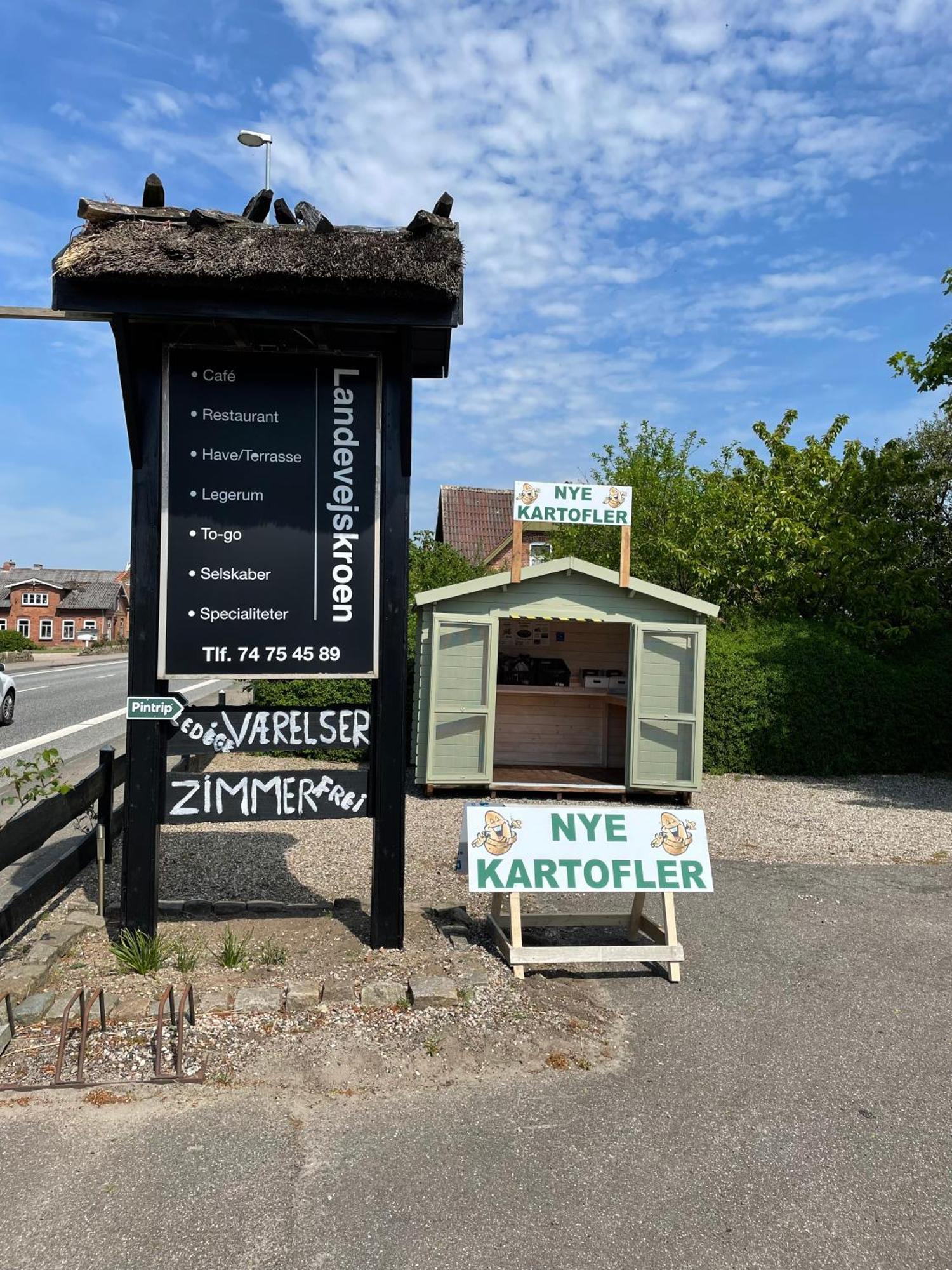 Dostrup Landevejskro & Motel Skærbæk Zewnętrze zdjęcie